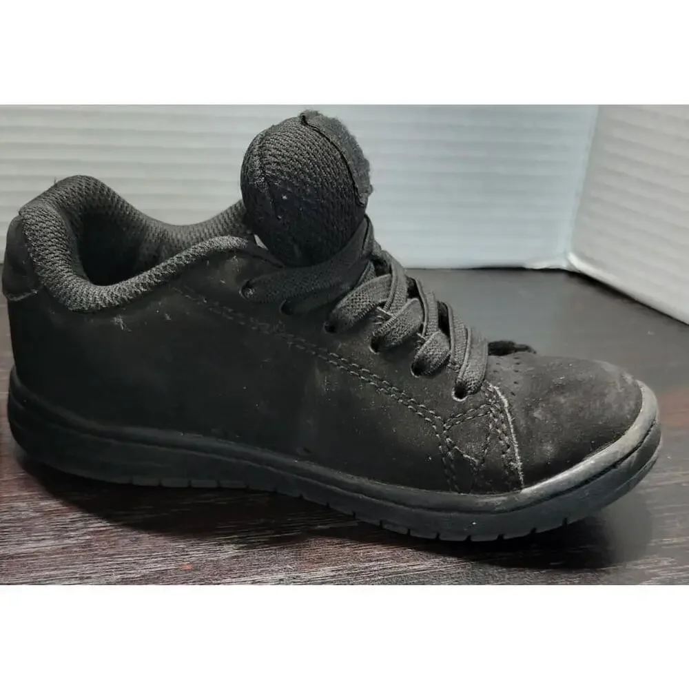 DC Athletic Kids Shoes Solid Black Size 12 Toddler Skater